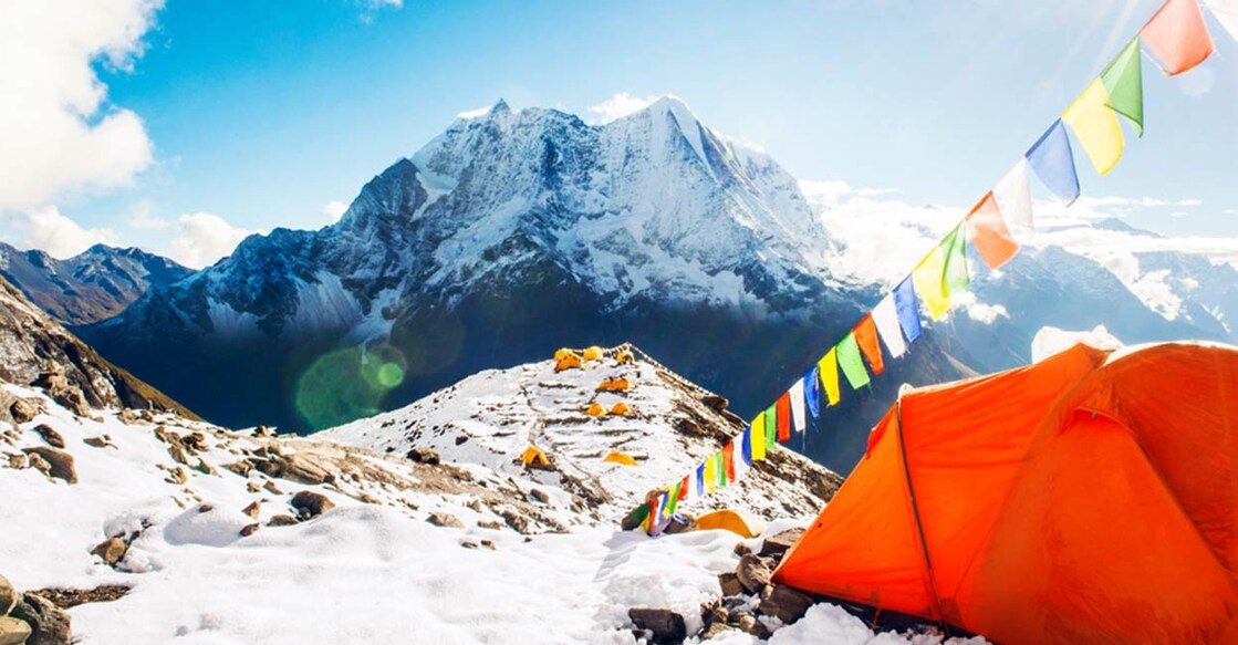 There are many who wonder whether climbing the highest peak would be safe this year, because of the effects of climate change on Khumbu Glacier.  Representative image/Shutterstock/Vixit