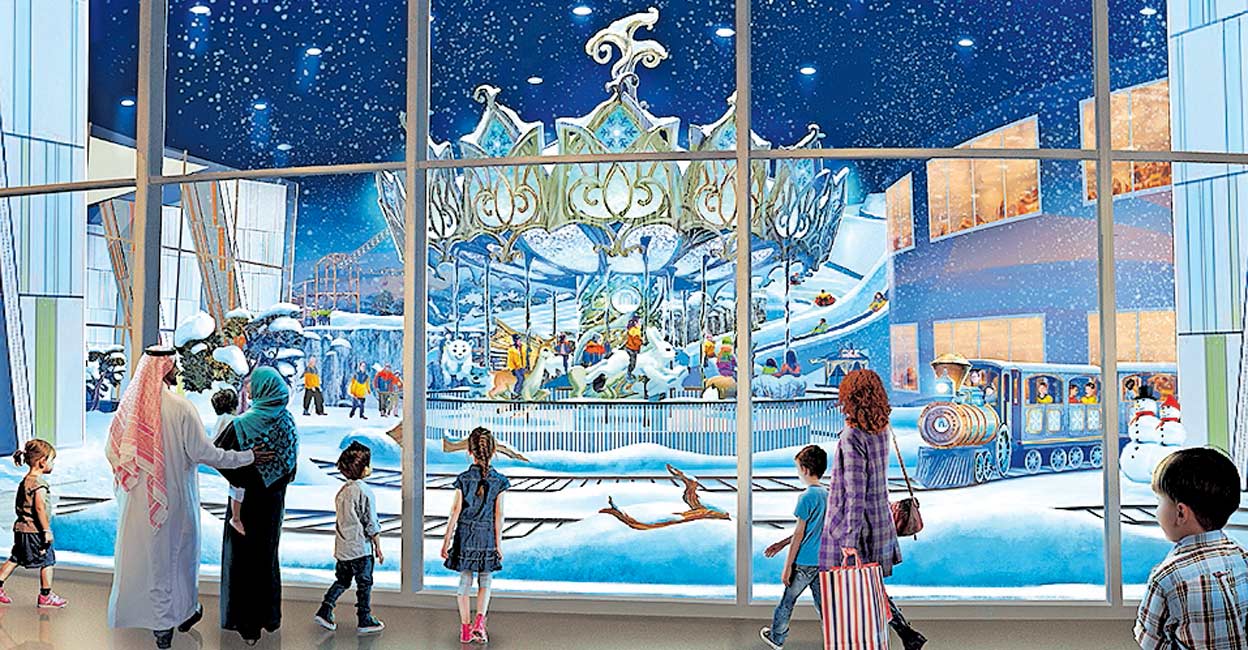 There would be thirteen rides in the snow park that sprawls in 1.25 square feet. Photo: Special Arrangement