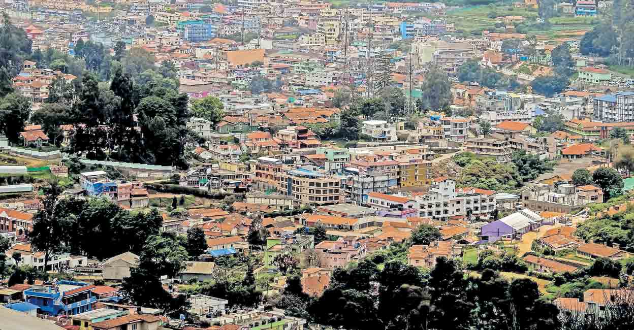 ഊട്ടി നഗരം