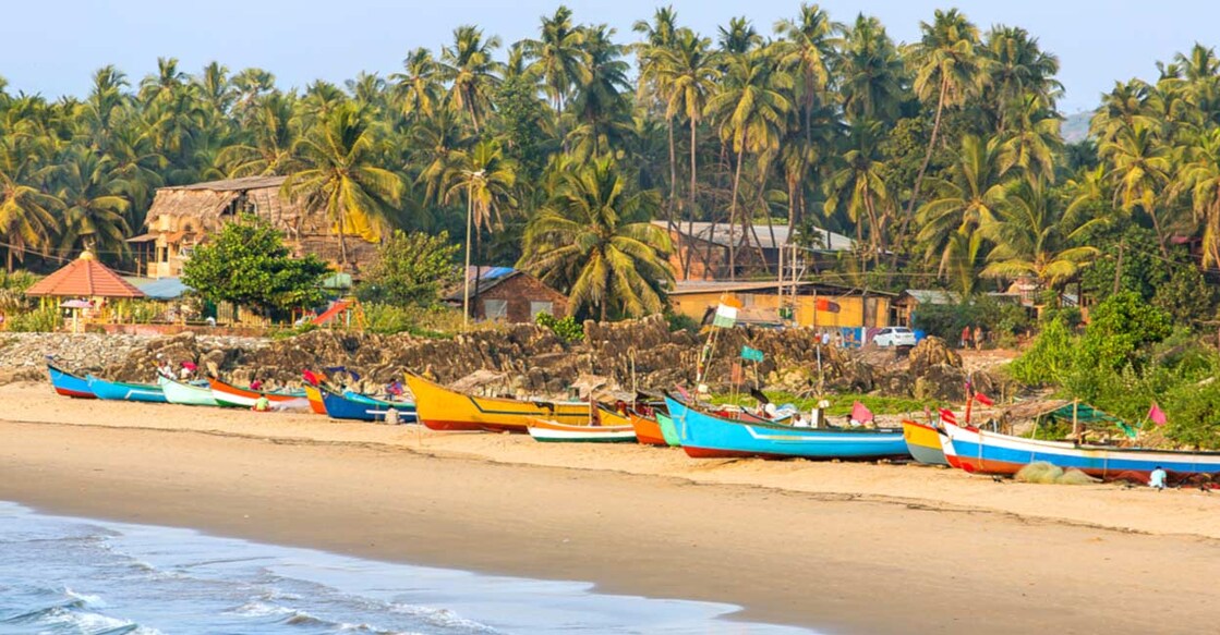 Gokarna, which is on the shores of the Arabian Sea, is a small town in Karnataka. Photo: iStock/mazzzur