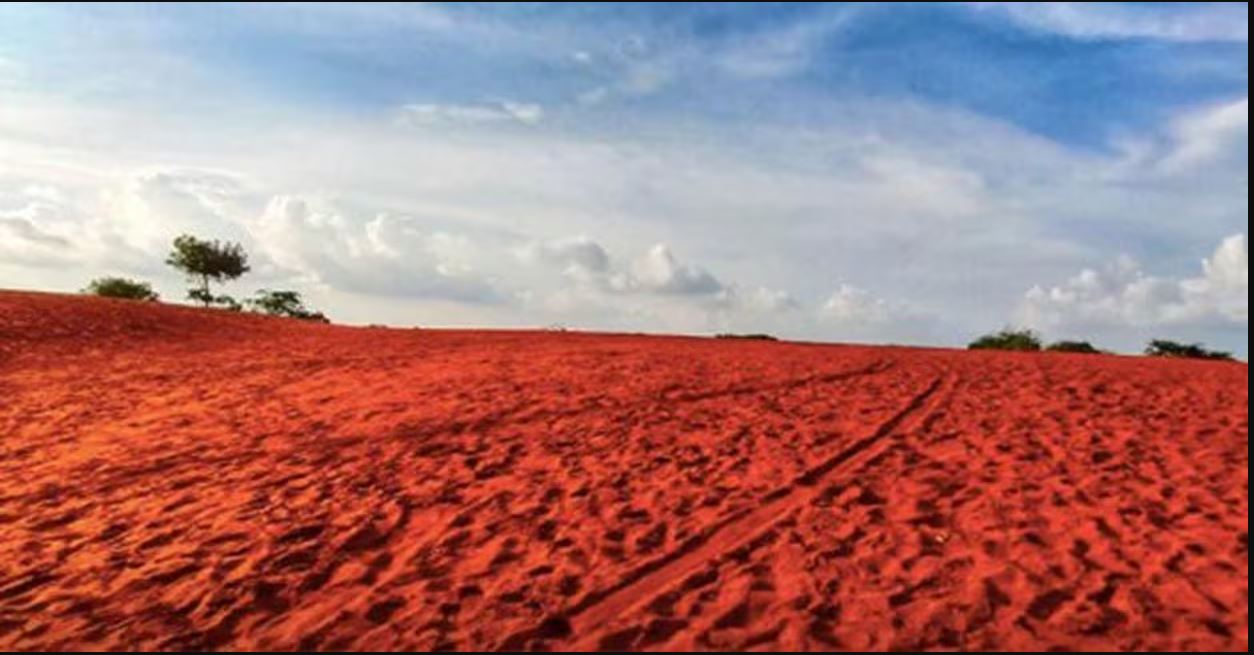 Scientists say that it took thousands of years for the formation of Therikad. Photo: Rinu Raj