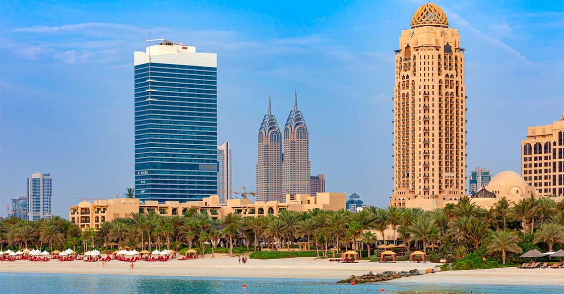 Umm Suqueim Beach is one of the sought-after beaches in the UAE as it has different types of water sports, facilities for a safe swim, long walkways and eating joints. Photo: iStock/Devasahayam Chandra Dhas