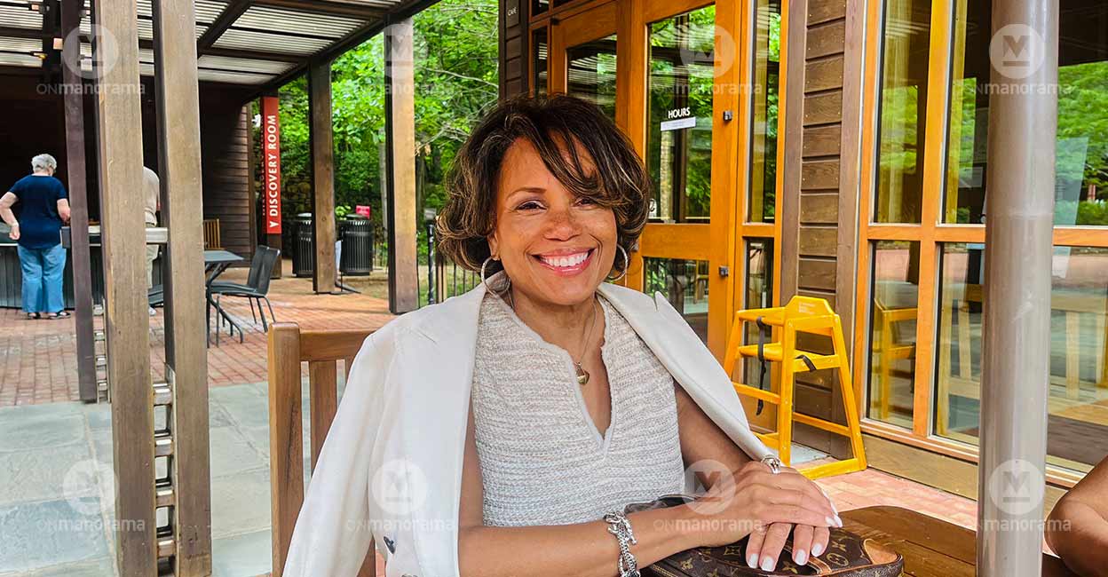 jessup-monticello Gayle Jessup White carries the bloodline of former US President Jefferson. She is a seasoned journalist and accomplished author who wrote the book 'Reclamation.' Photo: Santhosh