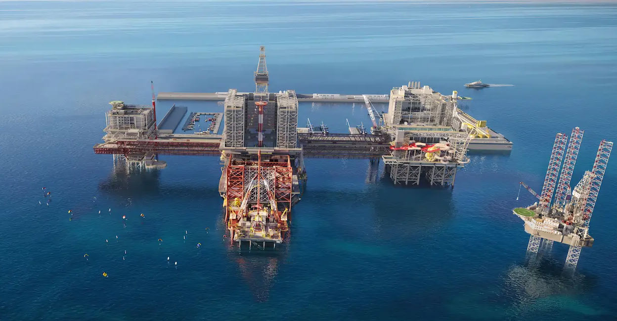 'The Rig' theme park merges water sports with adventure tourism. Photo: The Rig website