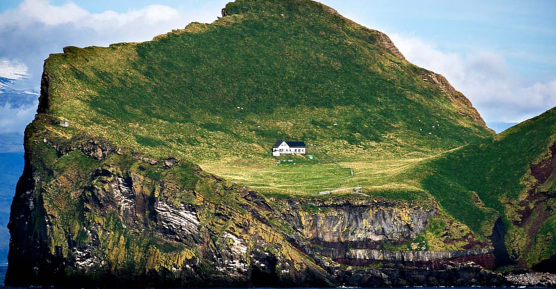 Ellidaey Island is the third biggest island in the Westman archipelago consisting of around eighteen small islands. Photo: Shutterstock/Borkovec