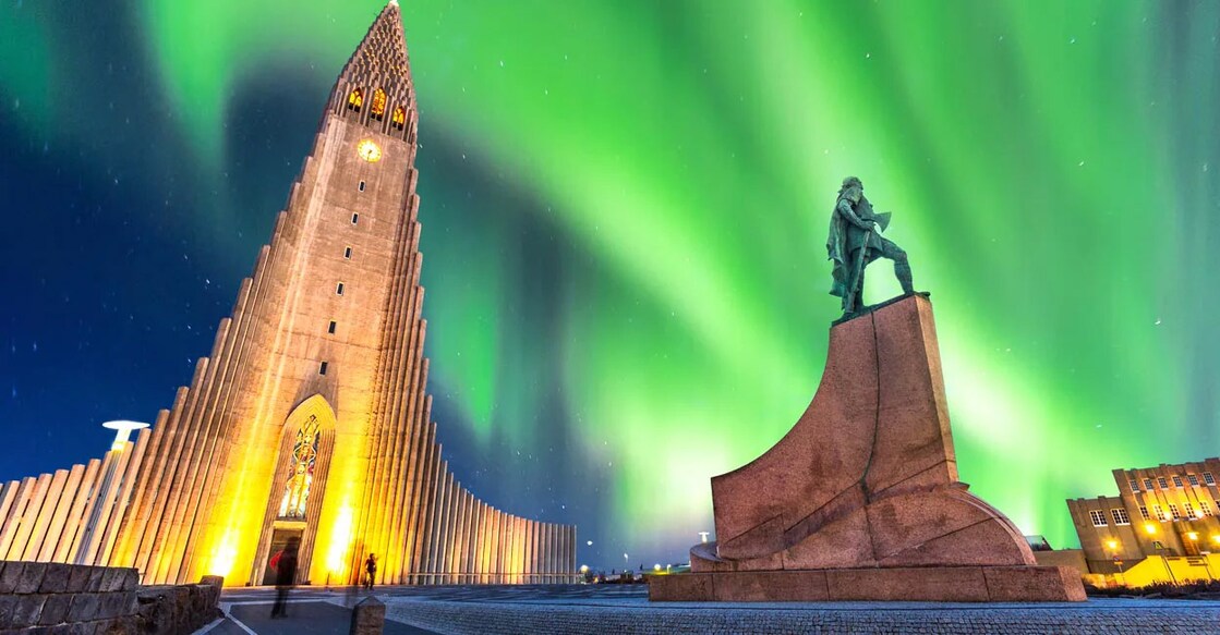 Reykjavik is the best place to enjoy the magical Northern Lights. Photo: iStock/basiczto