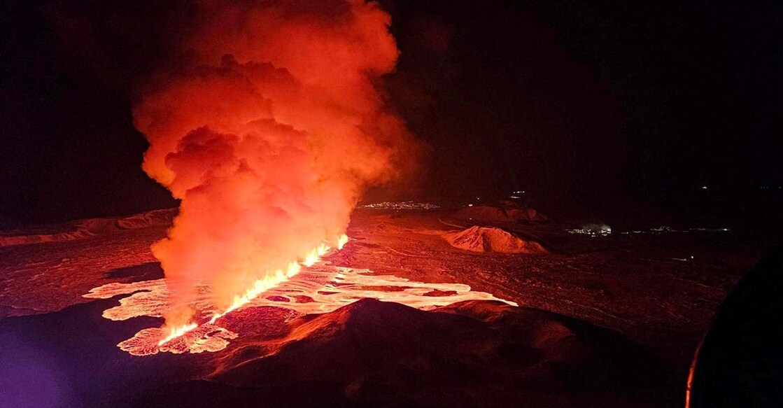 Volcano tourism enthusiasts love to check out active or dormant volcanoes for educational, recreational, historical, or scientific purposes. Photo: Iceland Civil Protection/Handout via REUTERS