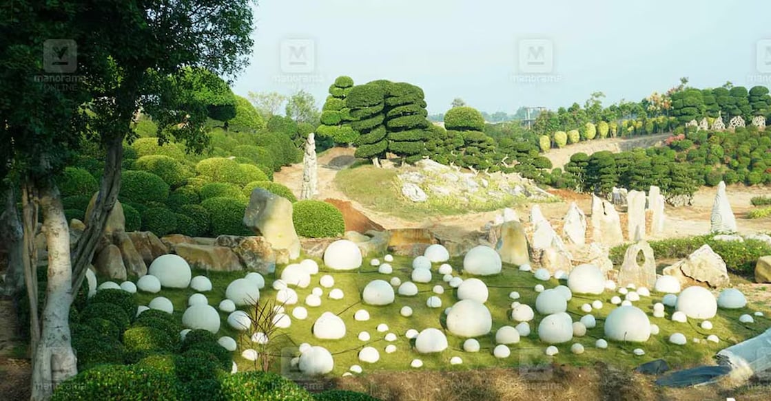 experium-garden-hyderabad The Experium Garden is expected to be opened this month. Photo: Ibin Kandavanam/Manorama
