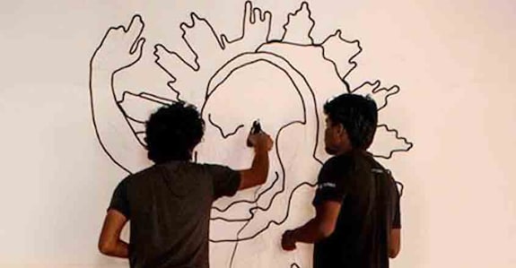 International Biennale Association public conference at Fort Kochi on Monday International Biennale Association public conference at Fort Kochi on Monday