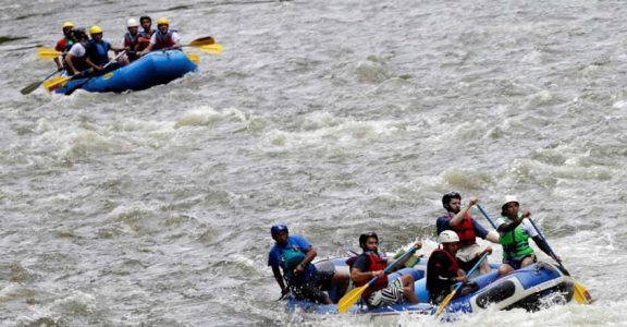 From gunbattles to tourism: Colombia's ex-rebels turn rafting guides From gunbattles to tourism: Colombia's ex-rebels turn rafting guides