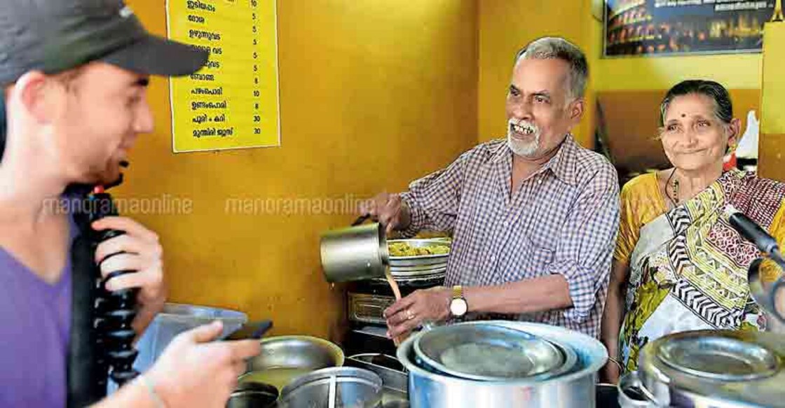 Drew Brinski's rendezvous with globetrotting tea-seller couple