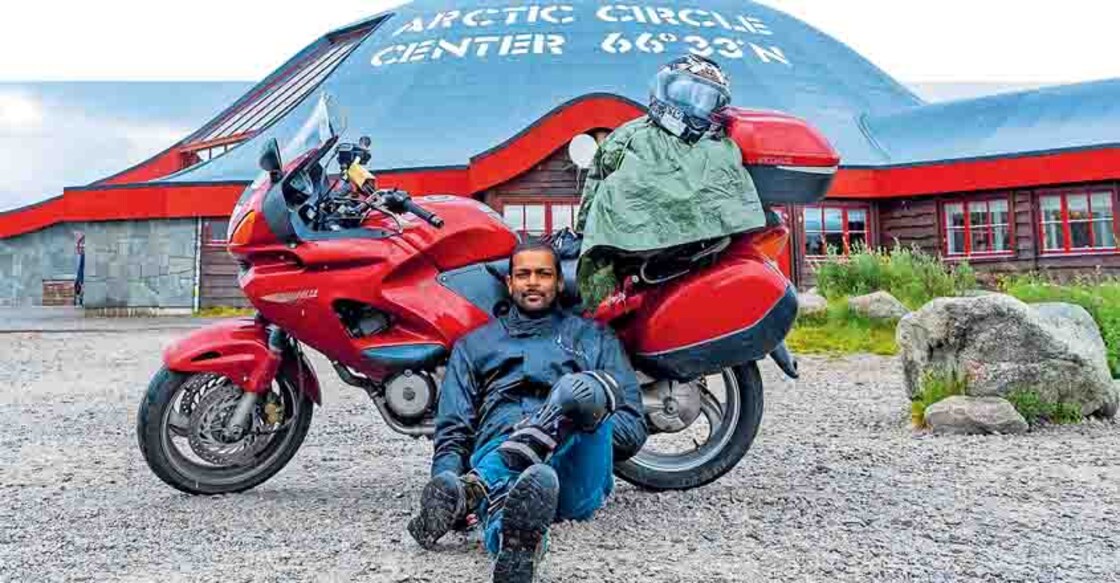 Keralite youth conquers Europe, Arctic on a bike