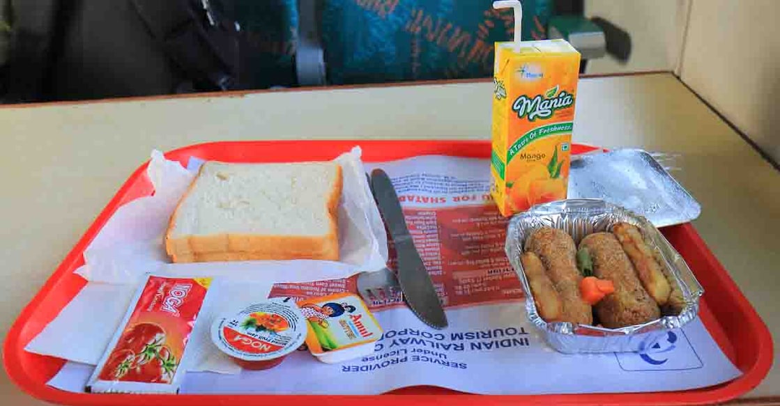 rajdhani meals
