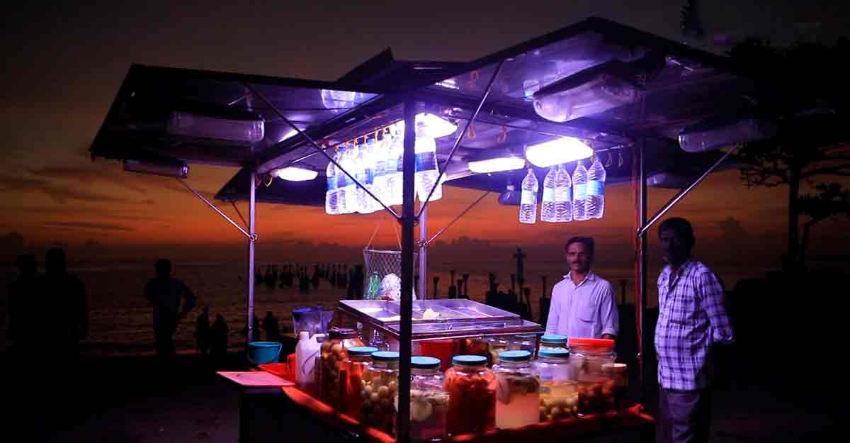 Kerala's first beach street food center in Kozhikode