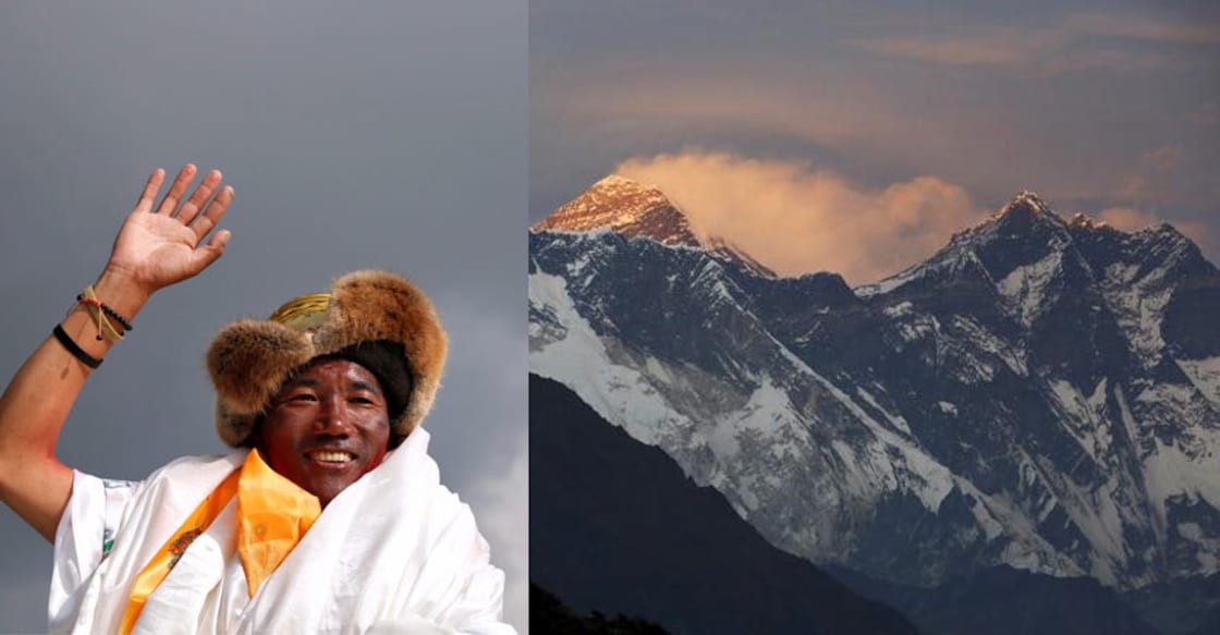 Sherpa climbs Mount Everest for record 23rd time