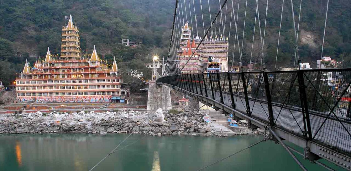 Rishikesh's iconic Laxman Jhula bridge closed