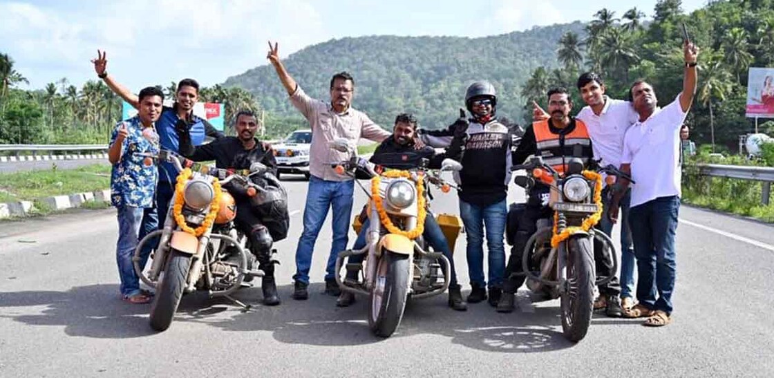 7000-km ride in 16 days: Thrissur bikers cover neighbouring countries on Harley Davidson