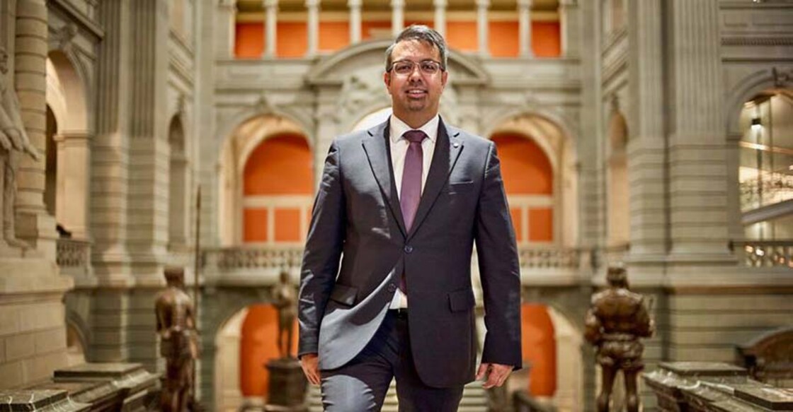 Swiss MP visits 'home town' in Thalassery in Kerala