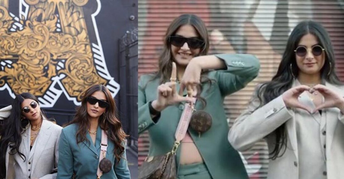 Sonam and Rhea Kapoor promote the colours of Los Angeles
