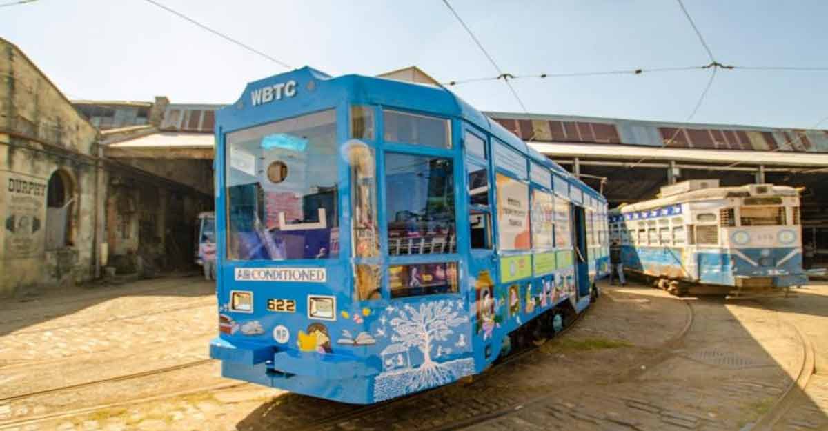 World's first Tramcar for young readers in Kolkata World's first Tramcar for young readers in Kolkata