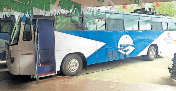KSRTC's 'sleeper buses' parked at Munnar depot a big hit KSRTC's 'sleeper buses' parked at Munnar depot a big hit