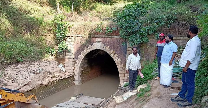 Efforts to revive grand-old tunnel in Varkala Efforts to revive grand-old tunnel in Varkala