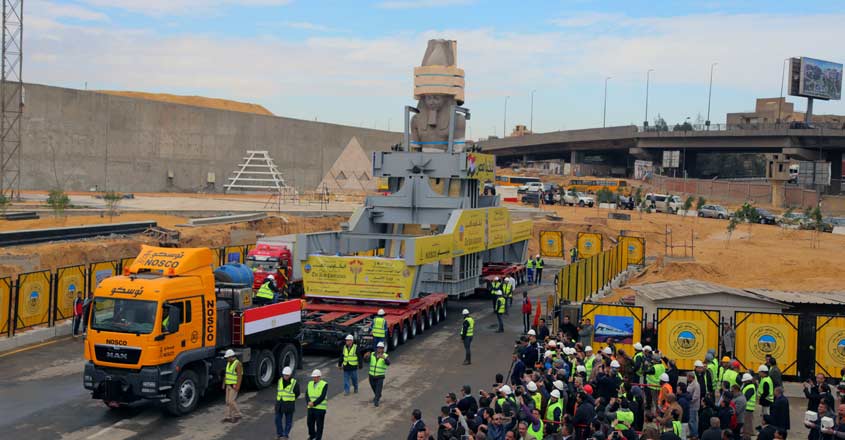 Work continues for opening of Grand Egyptian Museum Work continues for opening of Grand Egyptian Museum