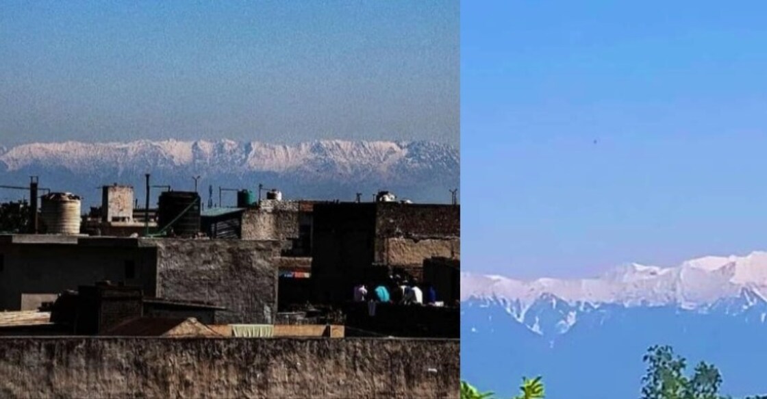 dhauladhar from jalandhar