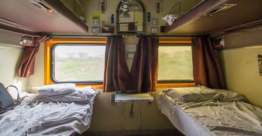 indian railway ac first class facilities