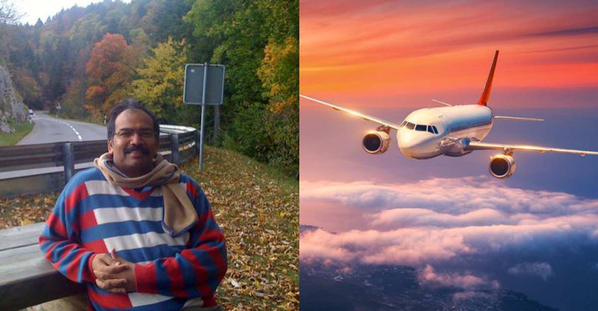 Muralee Thummarukudy travels from Kochi to Geneva, offers tips on flying safely Muralee Thummarukudy travels from Kochi to Geneva, offers tips on flying safely