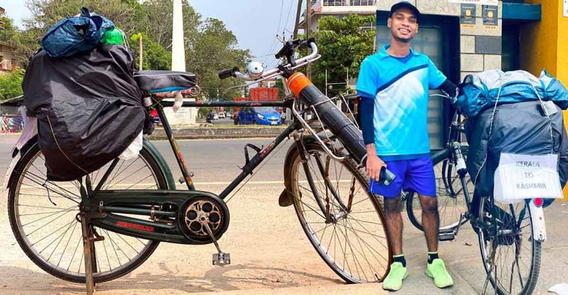 Cycling down to Kashmir from Kerala!