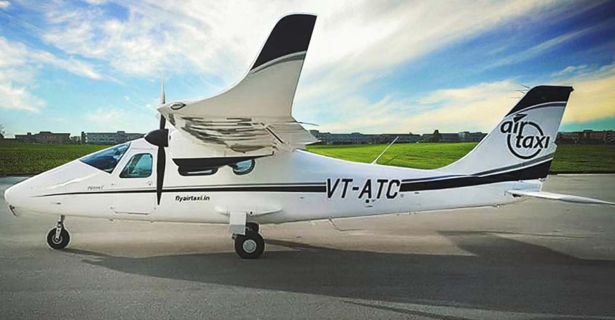 India's first air taxi service launched in Chandigarh India's first air taxi service launched in Chandigarh