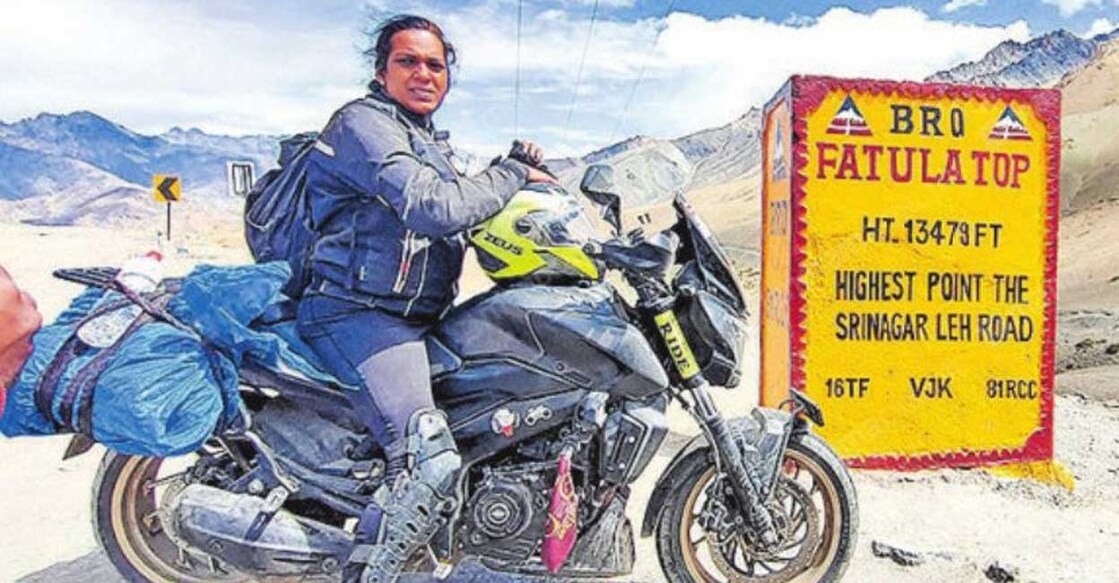 Deepa Mohan in Ladakh