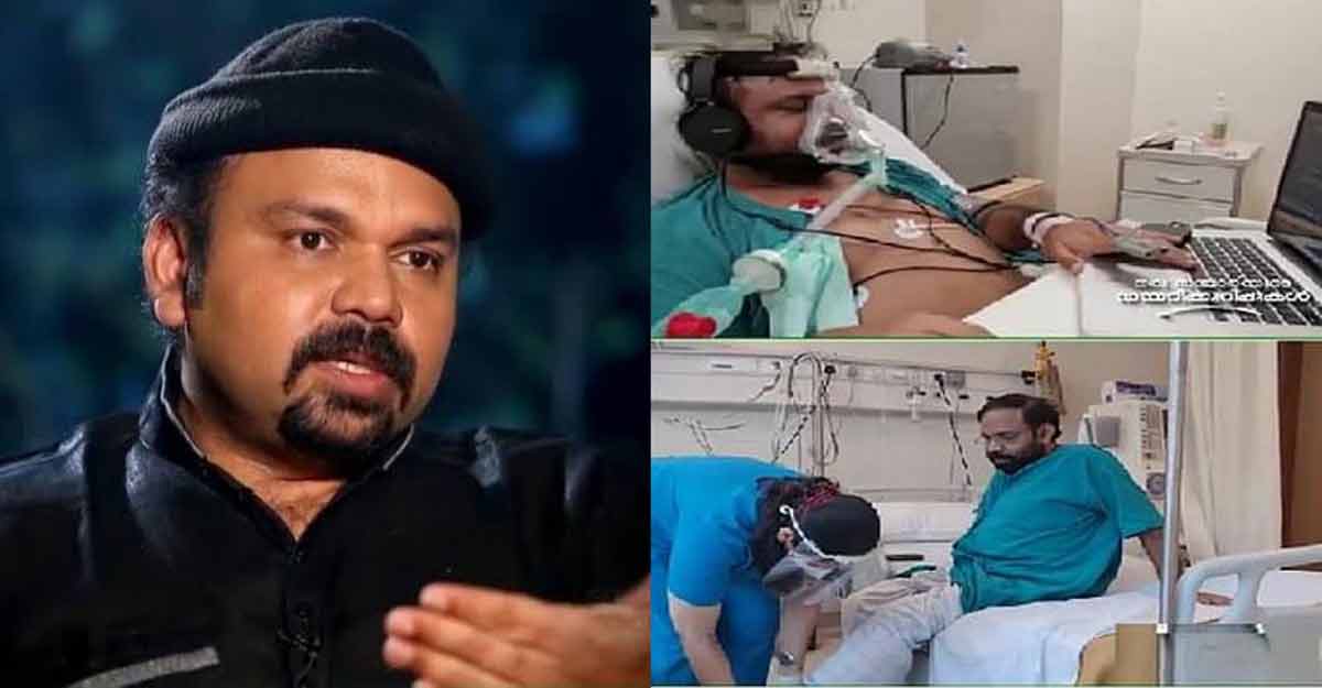 Globetrotter Santhosh George Kulangara editing videos in hospital bed is the talk of the town Globetrotter Santhosh George Kulangara editing videos in hospital bed is the talk of the town