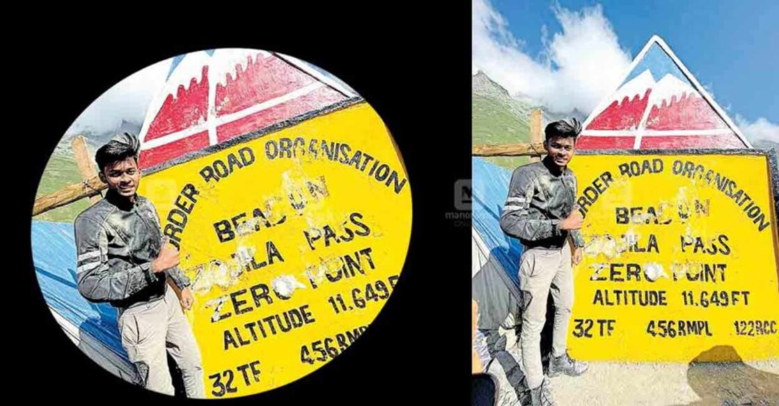 Teenager rides into record books with solo bike tour from Kerala to Ladakh