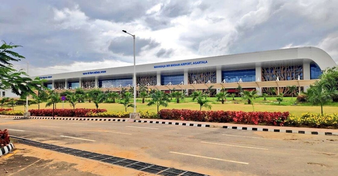 Agartala airport. Photo: IANS