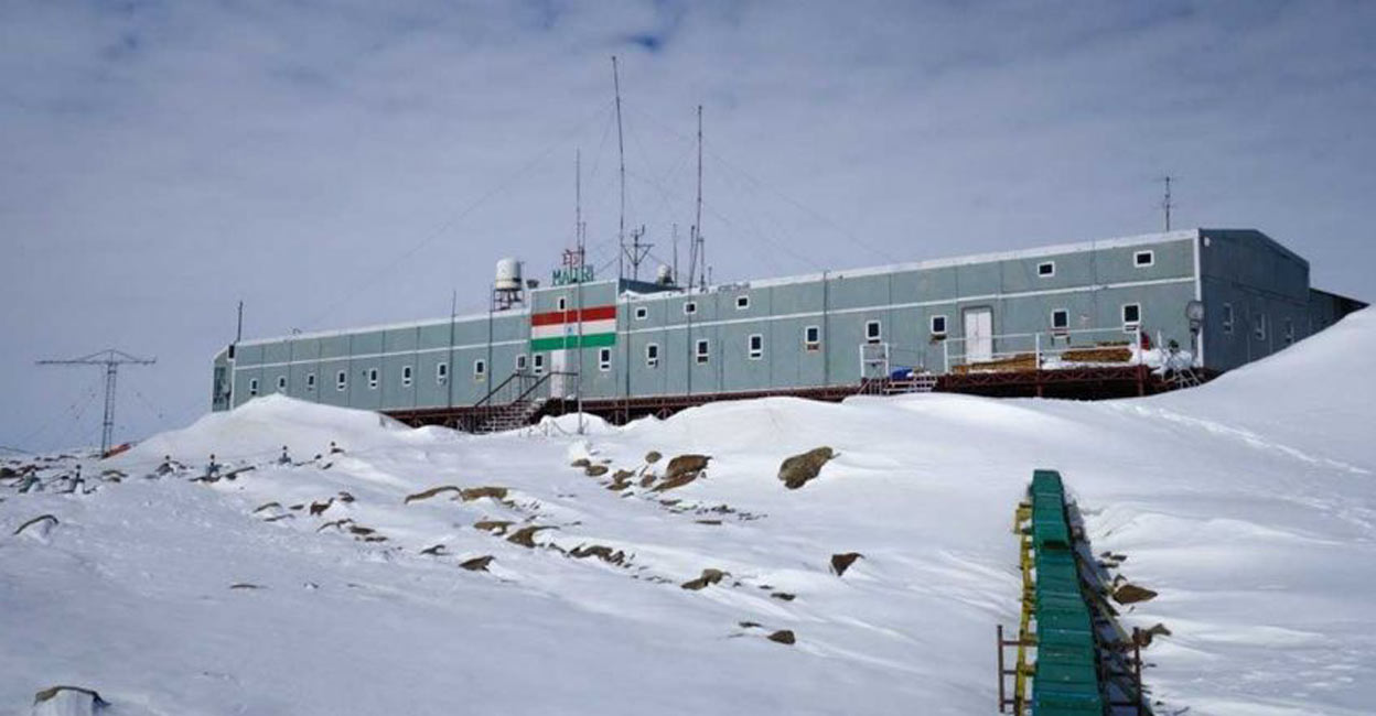 The Indian station at Antartica
