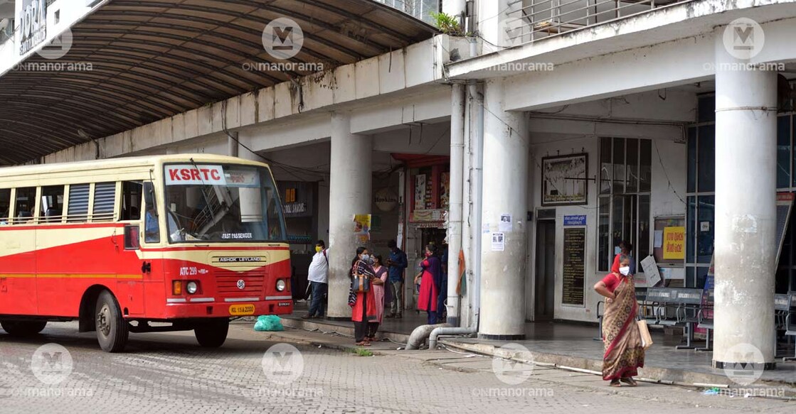 Angamaly KSRTC depot. File photo: Manorama