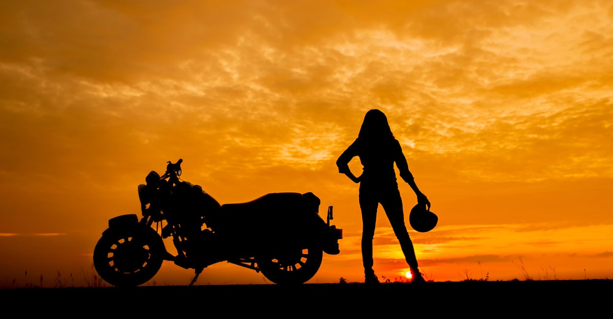 woman-biker Representative image: Pra Chid/Shutterstock