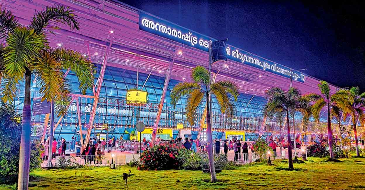 Thiruvananthapuram International Airport. Photo: Manorama/Manoj Chemancheri