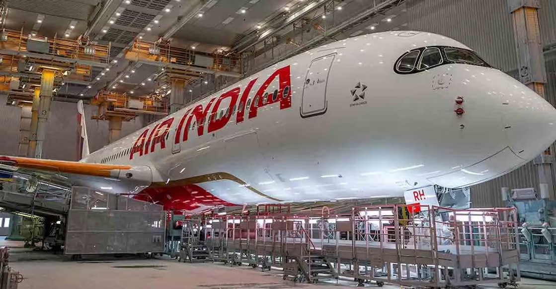 'The Vista' is the new logo and the carrier spent around 400 million dollars to refurbish its fleet. Photo: @airindia/X