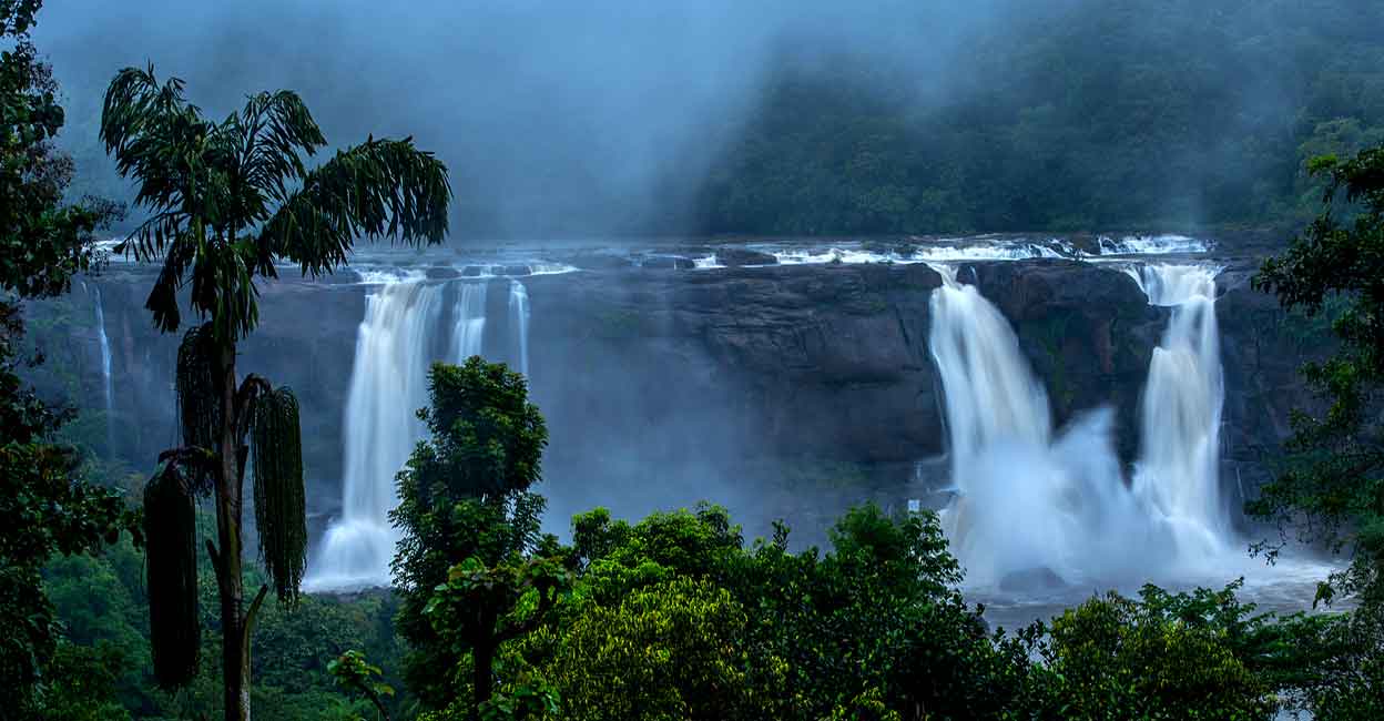 1840599442 Athirappilly waterfalls was the location for many hit movies like 'Bahubali.' Photo: Shutterstock/Jihad Adnan
