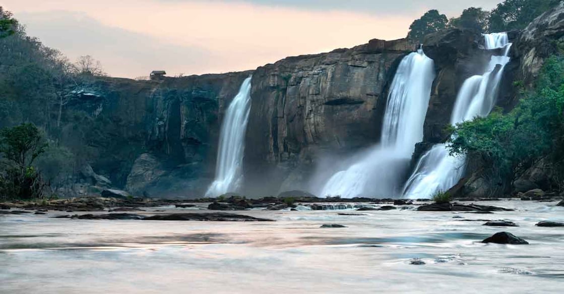 Athirappilly waterfalls. Photo: Shutterstock/Nomad1988