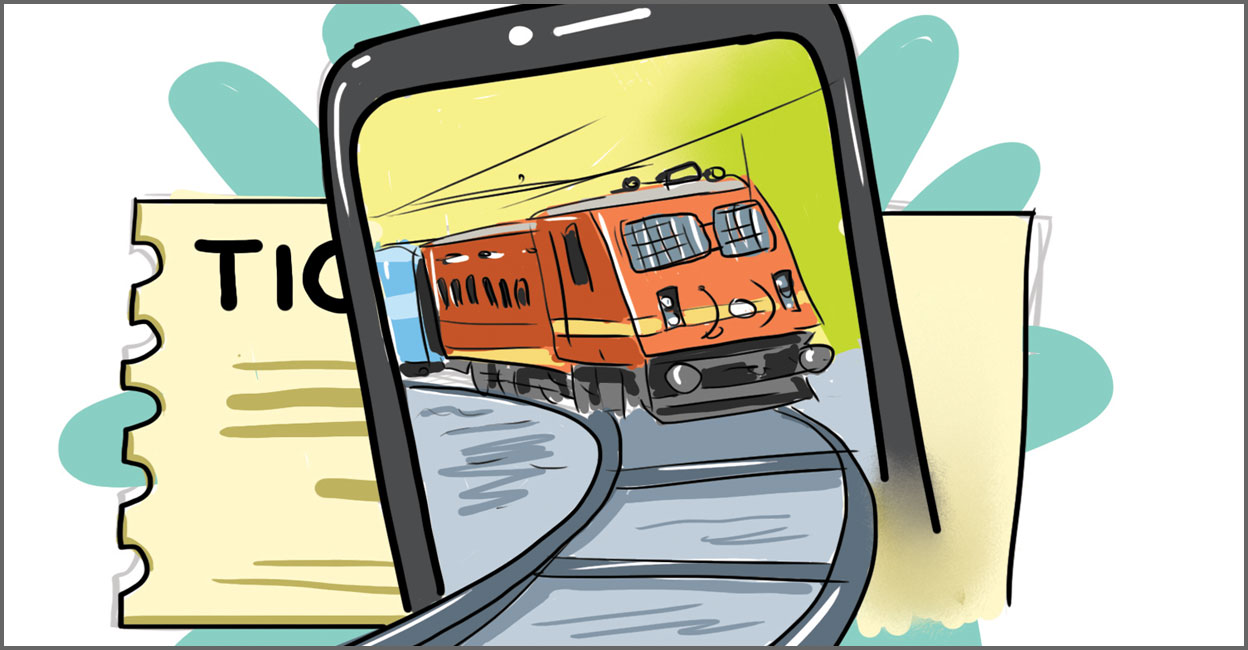 mpm-uts-app You have to pay the same amount for tickets in the UTS App as from the counters at railway stations. Representative image/Manorama