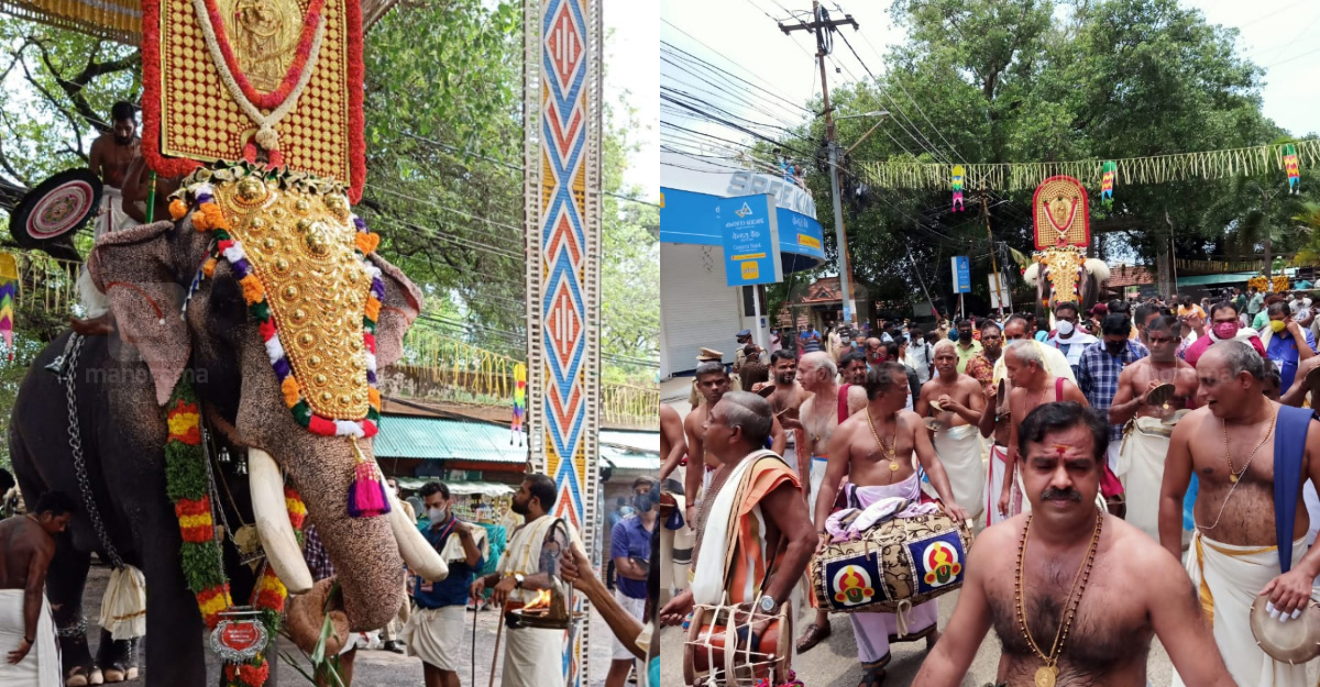 pooram-6-santosh Both the Pareamekkavu and Thiruvambadi Devaswom, the key organizers of the event, are overhauling their percussion troops and have brought in several changes this time. Photo: Manorama