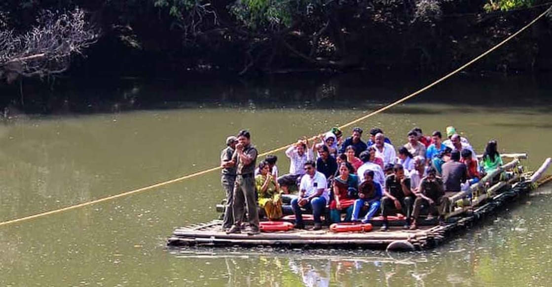 The volutneers posted here are well-trained and carry out their duties by strictly following the guidelines of the forest department. Photo: Shinilraj