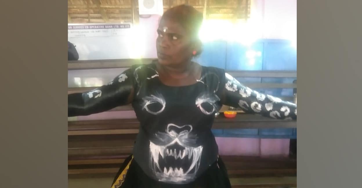 thara-puli-kali-thrissur Thara. Photo: Special arrangement