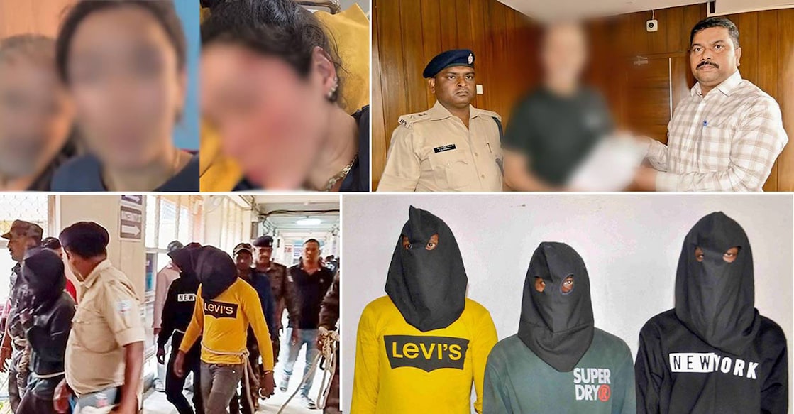 The Spanish woman was allegedly gang-raped at Kurumahat, around 300 km from the state capital Ranchi, when she was spending the night in a tent along with her husband. Photo: Special Arrangement