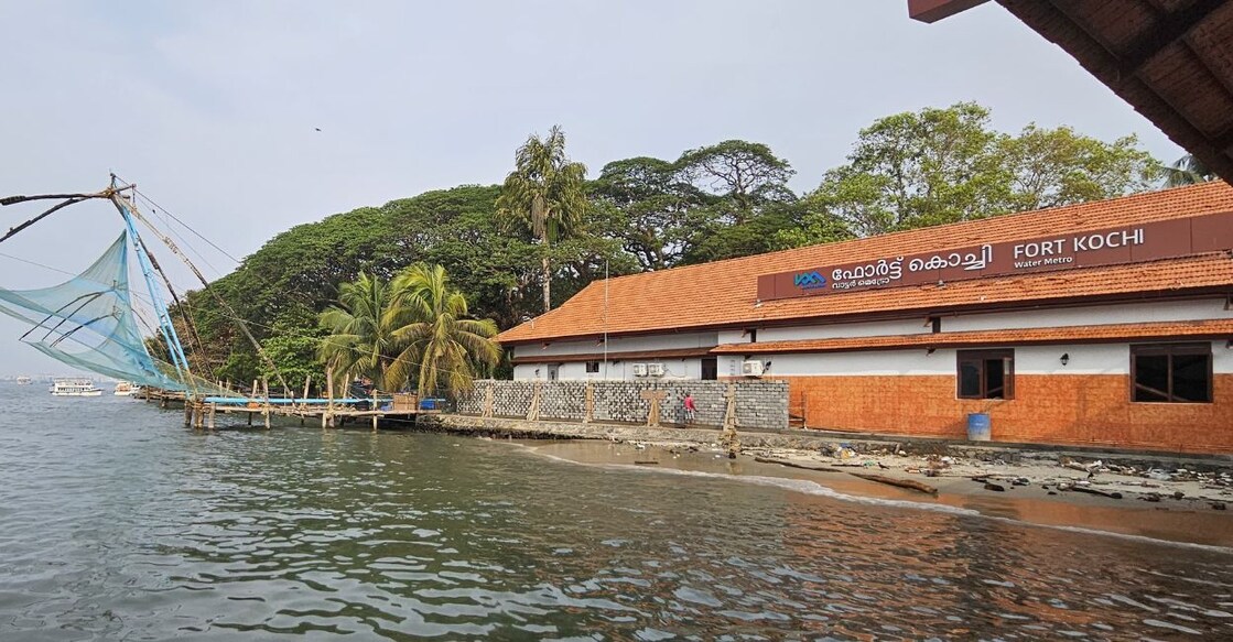 The Water Metro terminal at Fort Kochi. Photo: Special Arrangement