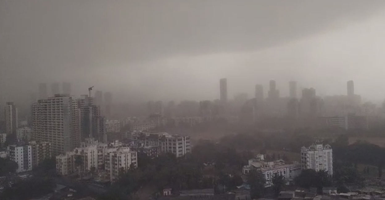 mumbai-wind Metro services were suspended between Aarey and Andheri East metro stations after a banner landed on the overheard wire due to strong winds, a spokesperson from Metro Rail said. Photo: IANS